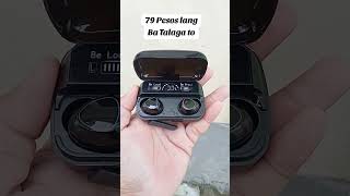 M10 Wireless Earbuds With PowerBank Waterproof Sa Halagang 79 pesos lang [upl. by Tselec680]