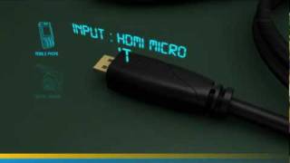 Micro HDMI Cable with Ethernet Ivuna Advanced High Speed [upl. by Eaves]