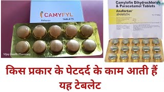 Camyfyl Tablets Review in Hindi Camylofin Dihydrochloride and Paracetamol [upl. by Alleinnad115]