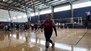 TAPPS Spikedown Tournament 2024 Faith West Academy Varsity Volleyball vs All Saints Episcopal [upl. by Sillek]