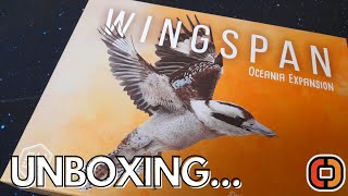 Unboxing Wingspan Oceania Expansion [upl. by Euqinna883]