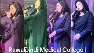 Live PerformanceFadia Shaboroz Rawalpindi Medical CollegeUniversity live fadiashaborozofficial [upl. by Namaan]