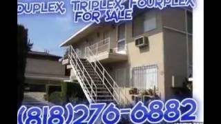 FOURPLEX FOR SALE San Fernando Valley  multifamily income properties [upl. by Lynad]