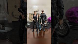 Neca Terminator figures T800 T1000 Sara Connor John Connor Arnold Schwarzenegger [upl. by Nobell242]