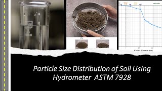 Hydrometer Test of Soil ASTM D7928 Particle Size DistributionCalibration of Hydrometer  Vhb Hm [upl. by Eenaffit]