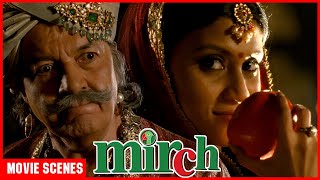 पेड़ पर चड़ने पर कुछ गन्दी दृश्य दिखाई पड़ी  Mirch  Mirch Hindi Movie  Prem  Arunoday Konkona [upl. by Annuahs]