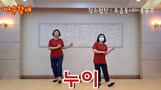 따순할매의 즐거운 라인댄스  설운도의 “누이” [upl. by Sandie]