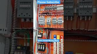 ⚡😜⚡APFC PANEL wiring work under process apfc panel wiring work process electrical capcitor [upl. by Atena]