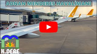 Pegasus Hava Yolları İzmir Adnan Menderes Havalimanına İniş  Airport Landing KDERE [upl. by Gwenore500]