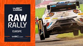 RAW Rally Action from WRC Central European Rally 2024 [upl. by Ydnis495]