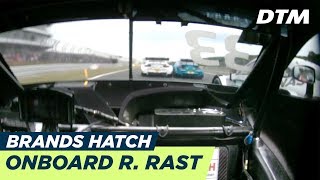 DTM Brands Hatch 2018  René Rast Audi RS5 DTM  RELIVE Onboard Race 2 [upl. by Weinrich377]