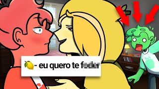 LENDO FANFICS DO MUNDO TORAJO traumatizei [upl. by Neelyk]