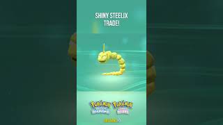 Shiny Steelix via Trade Shorts [upl. by Evetta]