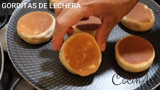 GORDITAS DE LECHERA LECHE CONDENSADA ESPONJOSAS RECETA FÁCIL [upl. by Bron]