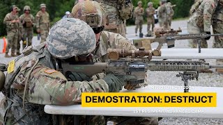 Demonstration Destruct  1st Regiment Basic Camp  CST 2024 [upl. by Akilat]