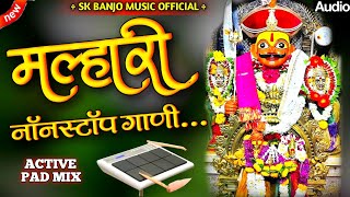 🥁 मल्हारी सुपरहिट नॉनस्टॉप गाणी🌟 \\malhari navin nonstop banjo ganikhandoba new nonstop song [upl. by Erwin]