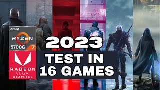 Ryzen 7 5700G  Vega 8 16 Games Tested in 2024  JOHN TECH [upl. by Brand646]