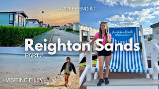 REIGHTON SANDS HOLIDAY PARK VLOG   Visiting Filey  Part 3  August 2024 [upl. by Tally]