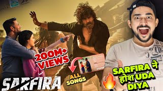 SARFIRA TRAILER CREATED HISTORY🔥 SARFIRA Movie ALBUM Song REACTION  Akshay KGV Prakash 2024 [upl. by Kcirdla974]