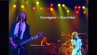 Foreigner  Starrider  1978  Live Video at the Rainbow [upl. by Kori177]