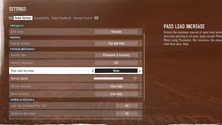 THE BEST Passing Settings In College Football 25 [upl. by Yaniv]