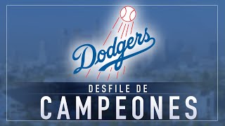 🔴 Desfile de Campeones los Dodgers celebran su título de la Serie Mundial [upl. by Sofie400]