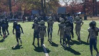 Cockeysville eagles vs Stemmers Run U8 semifinal tacklefootball ScottLaRod [upl. by Iilek635]