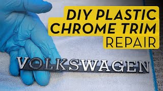 DIY Plastic Chrome Trim Restoration [upl. by Rocray]