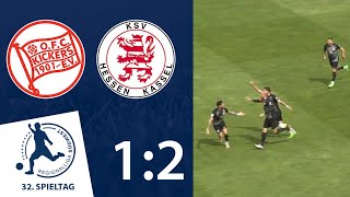 Hitziges HessenDerby  Kickers Offenbach  KSV Hessen Kassel  32 Spieltag RLSW [upl. by Sito676]