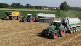 Claas Xerion 4200 ST  Fendt 936826  John Deere 8360R  FLLI BOSIA [upl. by Kleon50]