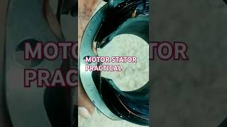 Motor stator partsyoutubeshorts motor parts practical [upl. by Lasser313]