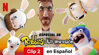 Especial de Rabbids La invasión  Misión a Marte Clip 2  Tráiler en Español  Netflix [upl. by Tris293]