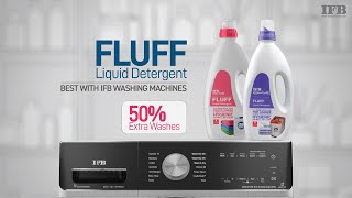 IFB essentials Fluff  Front Load amp Top Load Liquid detergent [upl. by Held724]