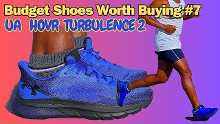 Budget shoes worth buying 7 Under Armour Hovr Turbulence 2 full review budgetrunningshoes [upl. by Anyaled]