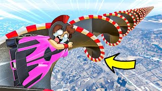 RETO del PARKOUR de LOOPING 998 IMPOSSIBLE en GTA 5 😱 INVICTOR [upl. by Okiram197]