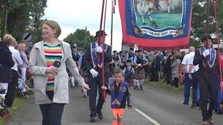 Ringsend Pipe Band  12th July 2019 2 [upl. by Nylyrehc738]