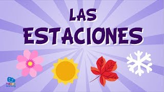 The Seasons in Spanish for Children  Educational Videos for Kids [upl. by Libove]