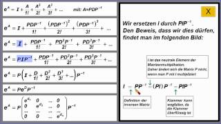 Matrixexponential durch Diagonalisierung berechnen  Teil 2  Herleitung der Lösungsformel [upl. by Barnaby]