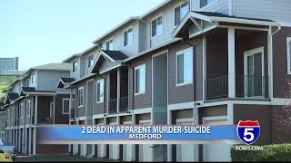 Medford Police 2 dead in apparent murdersuicide [upl. by Anitsihc908]