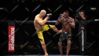 UFC 283 Glover Teixeira vs Jamahal Hill  UFC Light Heavyweight Title Full Highlights  UFC 4 Sim [upl. by Javler]