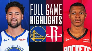 WARRIORS at ROCKETS  FULL GAME HIGHLIGHTS  April 4 2024 [upl. by Econah]