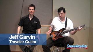 Traveler Guitars TB4P Travel Bass demo [upl. by Eziechiele]