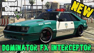 GTA Review  NEW Dominator FX Interceptor  Fox body Mustang  Performance amp Customisation [upl. by Ecnav]