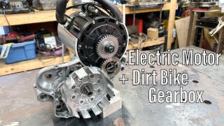 Home Made 6 Speed Electric Dirt Bike  Part 1 [upl. by December79]