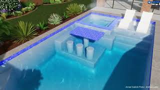 Gonzales Family Pool Professionally Designed by Andrew Legro [upl. by Nitsud]