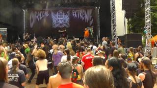 Epicardiectomy live  Obscene Extreme 2014 FULL HD [upl. by Sherborn]