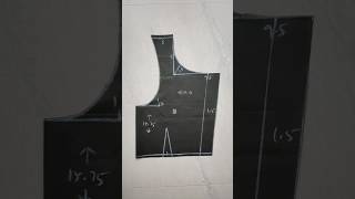 blouse cutting blouse blousecutting easymethod beginnersshortsshortsfeedtrending [upl. by Nyladnewg]