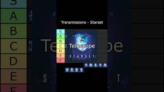 Tier List  Transmissions  Starset [upl. by Pudens]