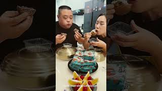 funny mukbang food eating comedy asmrvideo asmrmochi asmrdessert asmrfood [upl. by Dorcas]