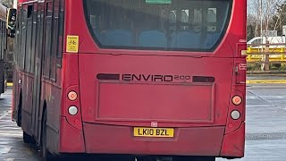 Fast driverC11 to Brent cross DE1143 LK10BZL [upl. by Ecinwahs]